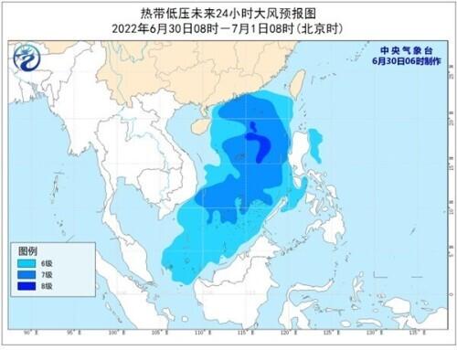 南海低压最新动态，影响与观测分析